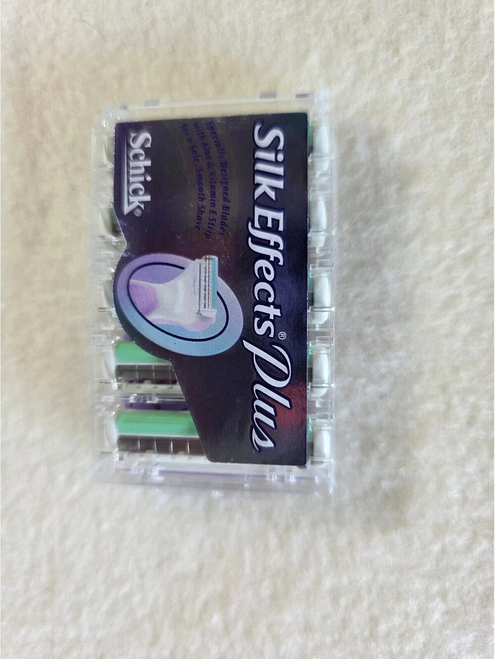 Schick Silk Effects Plus Razor Refill Blades 5 Cartridges NOS Discontinued